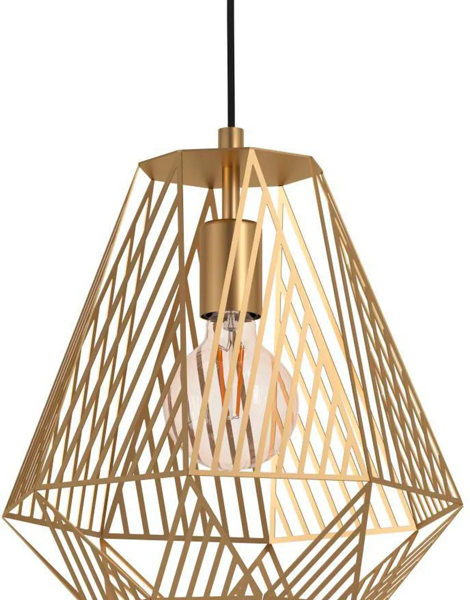 Eglo Stype Hanglamp E27 - Ø33cm - Goud