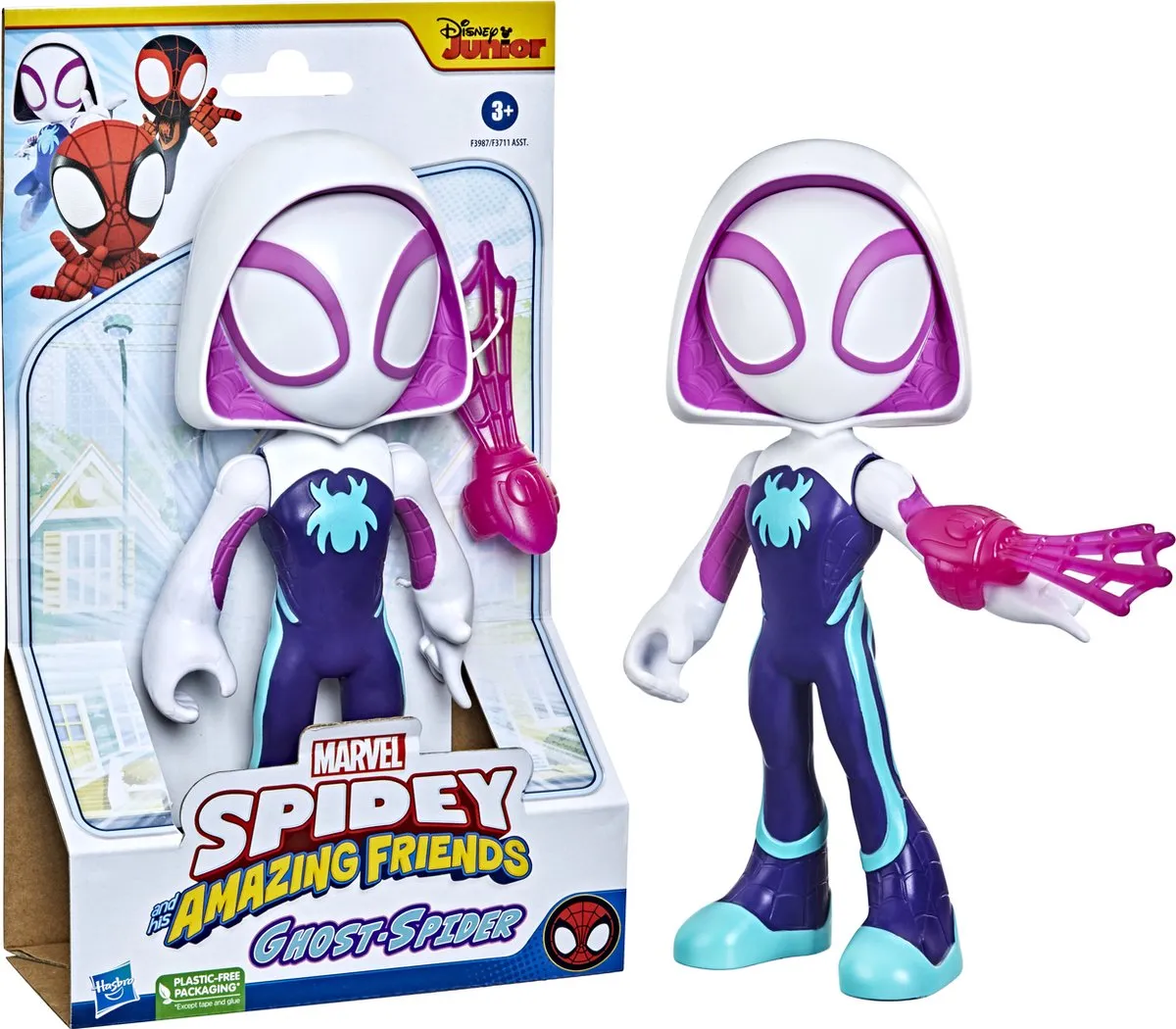 Hasbro Spidey and Amazing Friends Supersized Hero Figure - Multicolor - afbeelding 6 van 6