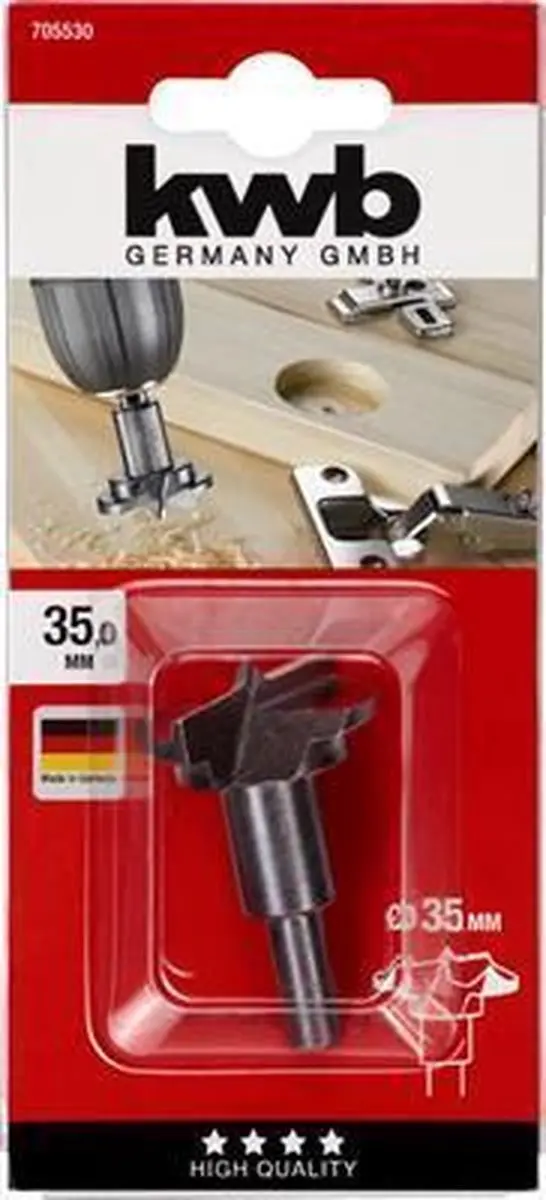 KWB Scharnierboor 35mm - Hout