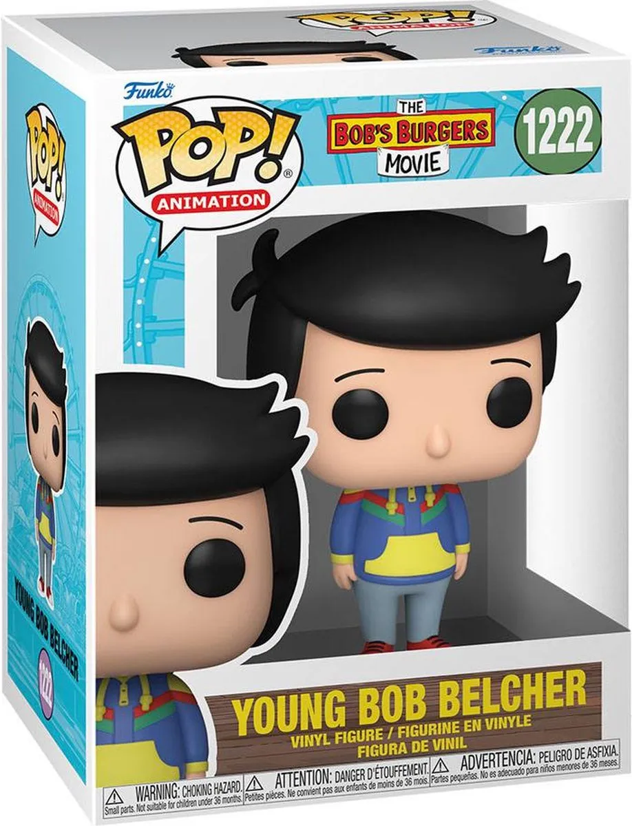 Funko Pop! Bob's Burgers Young Bob Belcher #1222 - Multicolor