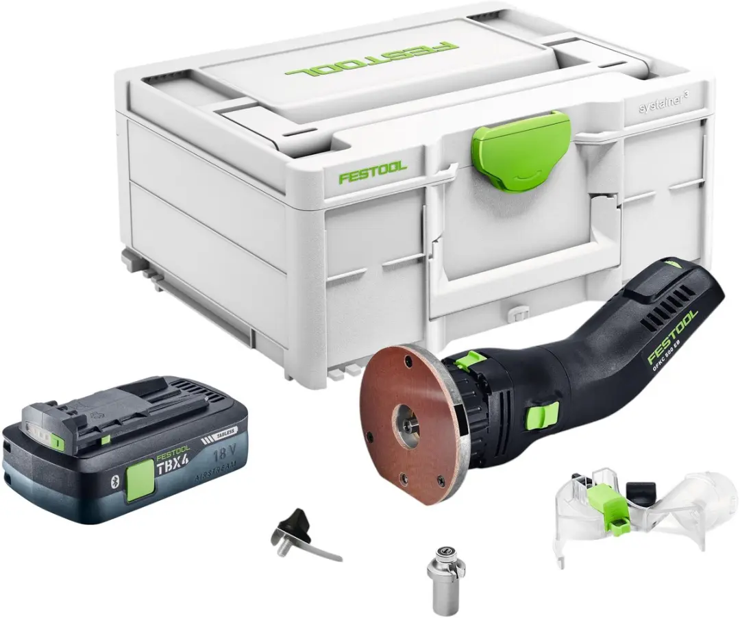 Festool OFKC 500 R3 EB-Basic Accu-Kantfrees 18V - 10mm - 1x 4,0Ah - afbeelding 6 van 6