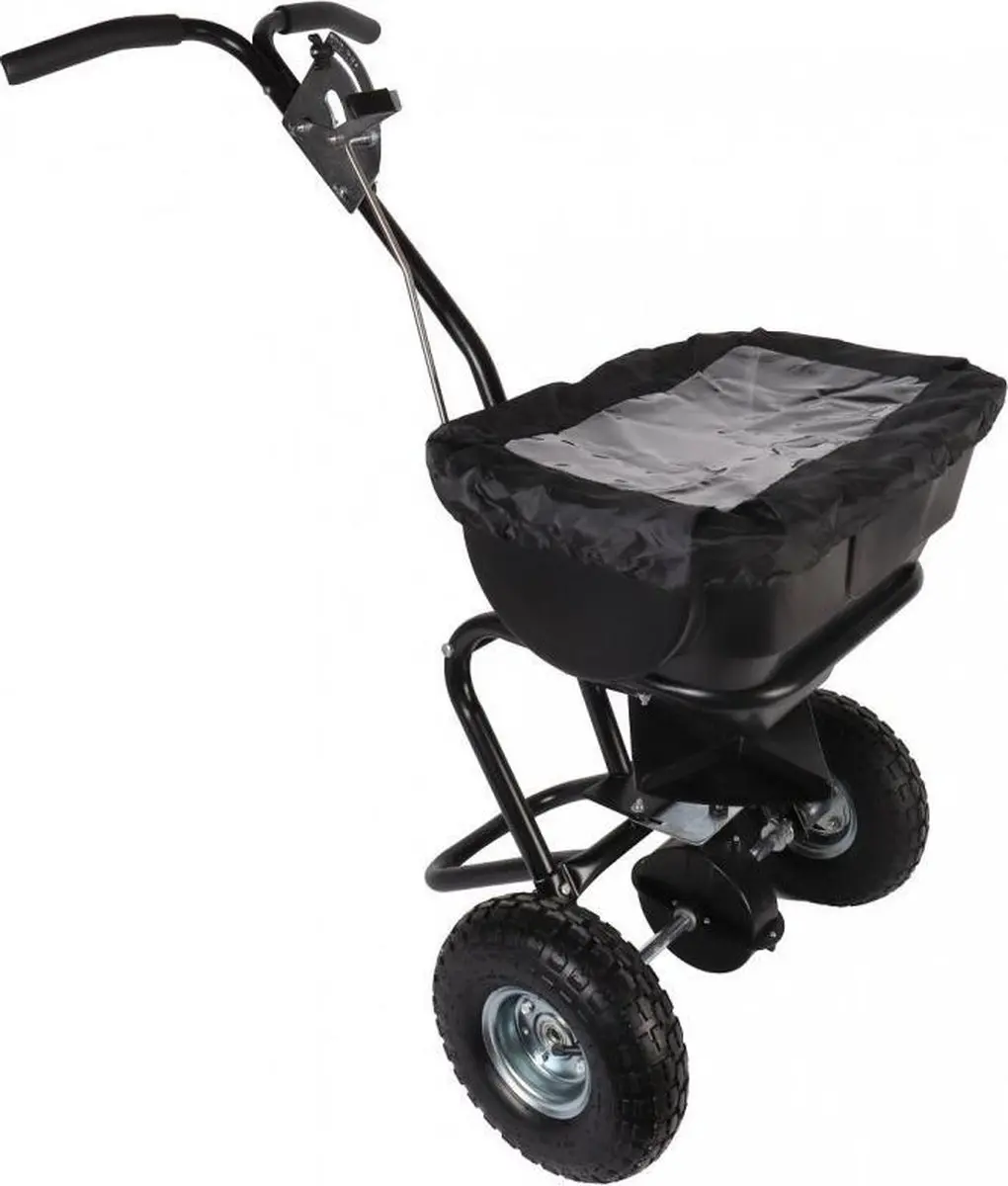 Talen Tools Strooiwagen 25L - Opklapbare Duwstang