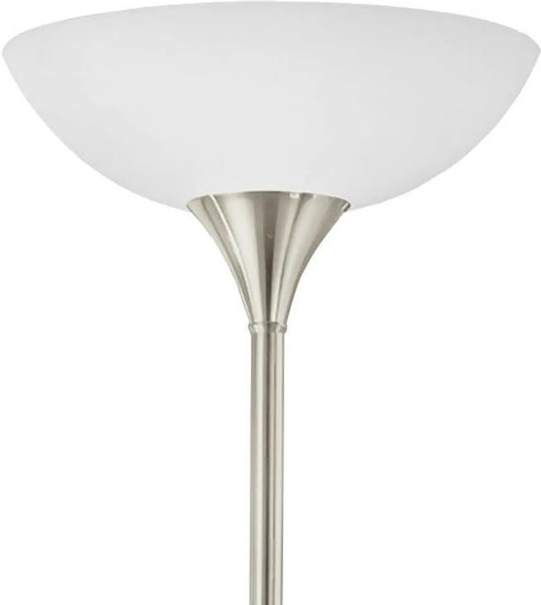 Eglo Up 2 Vloerlamp 176,5cm - RVS/Wit