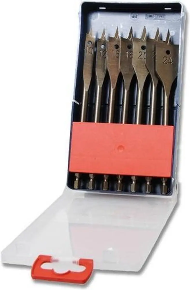 KWB Speedborenset Lepelborenset 10-24mm - 7-delig