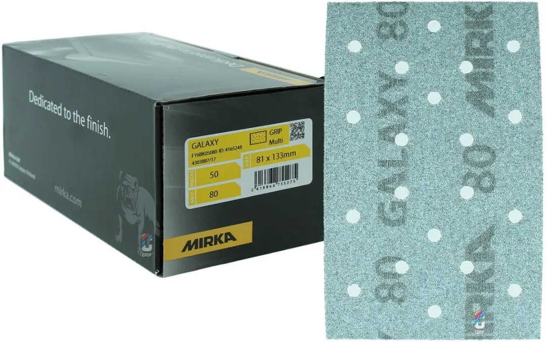 Mirka Galaxy Schuurstroken P150 - 50 Stuks