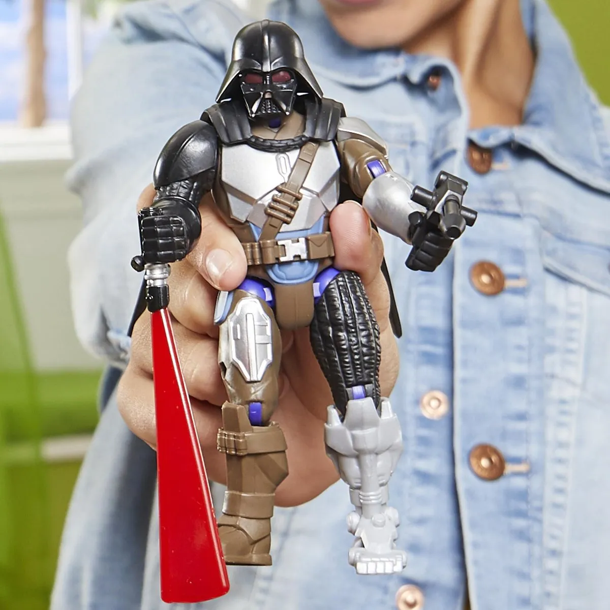 Star Wars MixMashers Darth Vader Actiefiguur G02995X0 - afbeelding 6 van 6