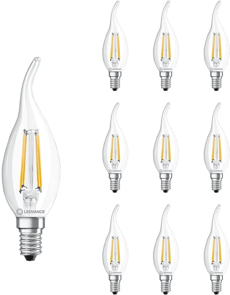 LEDVANCE LED Filament Tip-kaarslamp E14 4W