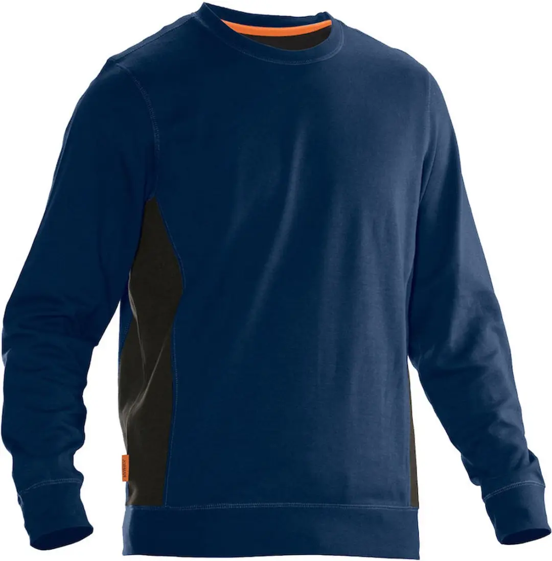 Jobman 5402 Roundneck Sweatshirt S - Navy/Zwart