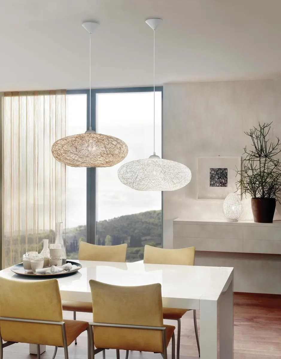 Eglo Campilo Hanglamp E27 - 1 Licht - Ø45cm Wit