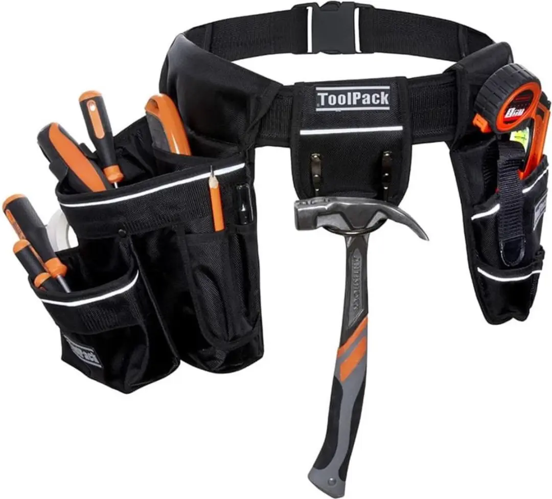 Toolpack 360.019 Specter Gereedschapsgordel - 2 Holsters - Zwart - afbeelding 6 van 6