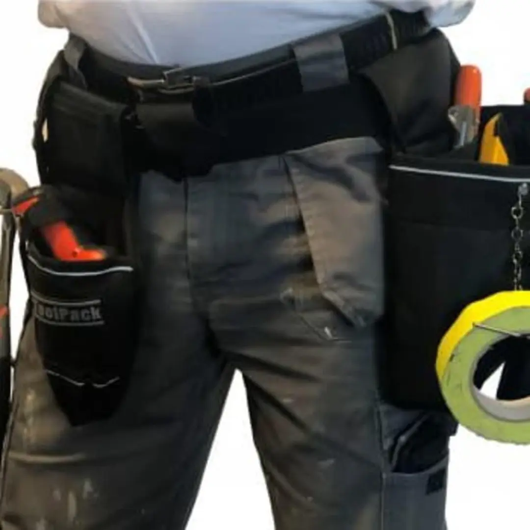 Toolpack 360.019 Specter Gereedschapsgordel - 2 Holsters - Zwart
