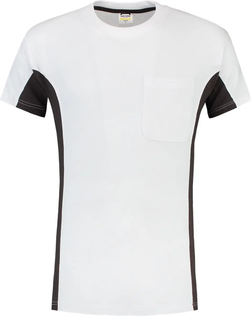 Tricorp T-shirt Bicolor Borstzak 102002