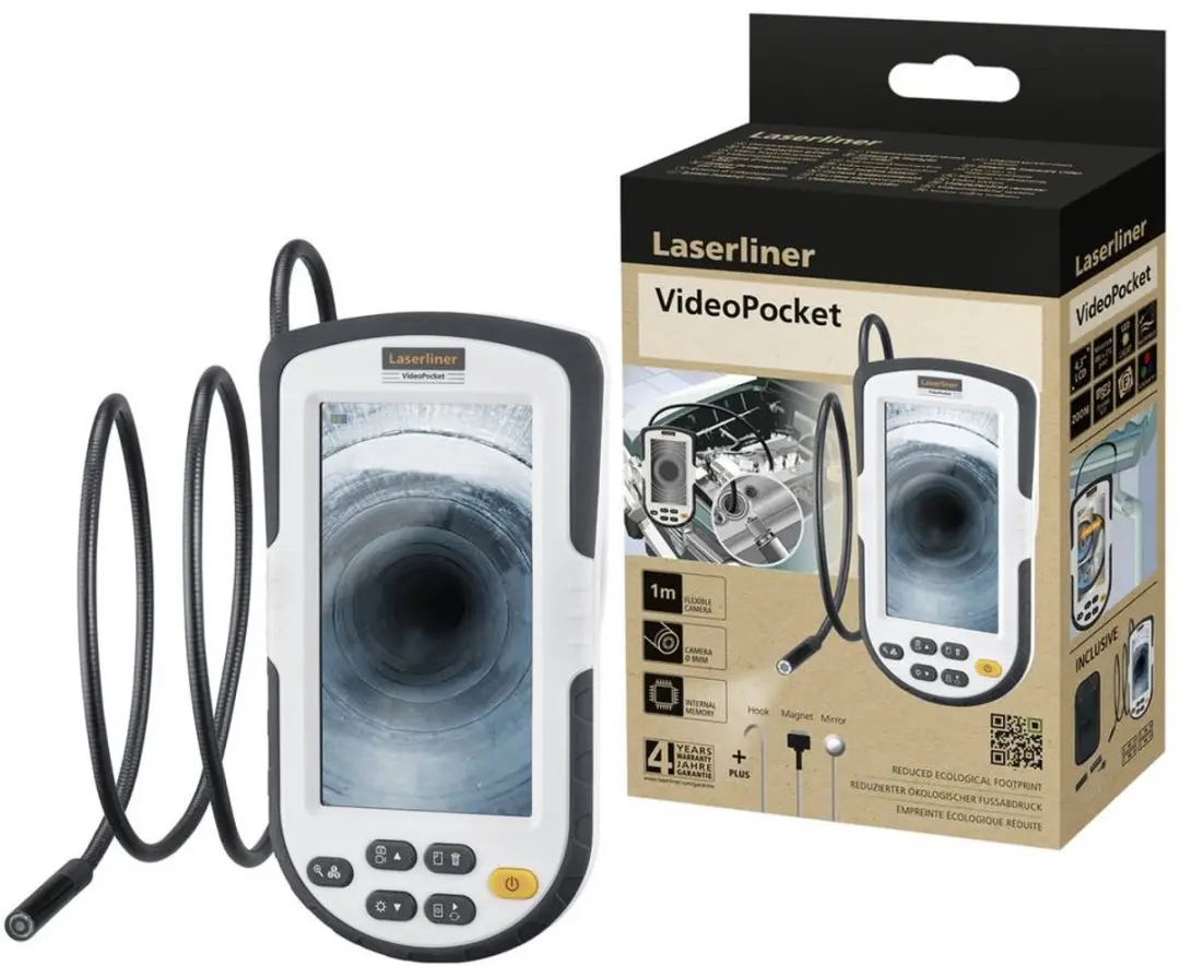 Laserliner 082.261E Inspectiecamera - Ø8mm Lens