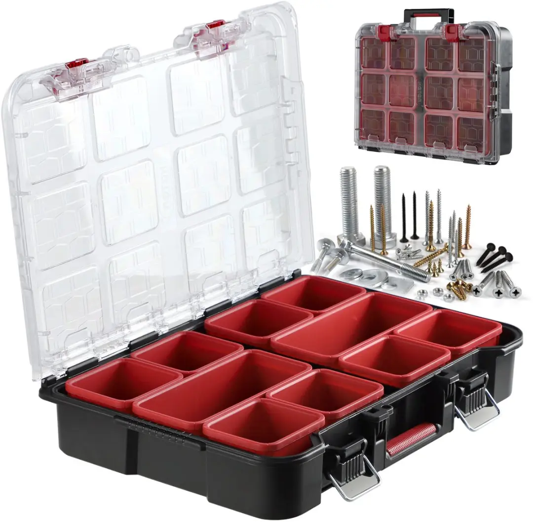 Keter Stack'N'Roll Gereedschapsorganizer - Zwart