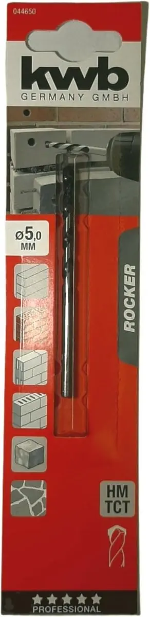 KWB Rocker Betonboor 5mm - MPN 044650 - afbeelding 6 van 6