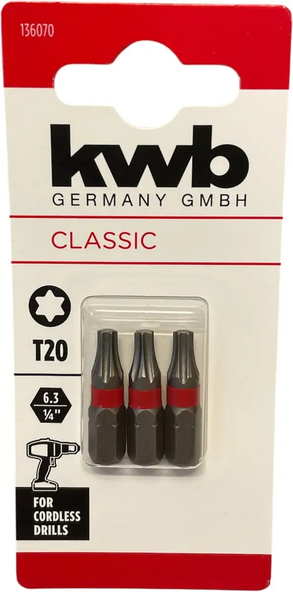 KWB 3 Bitjes T20