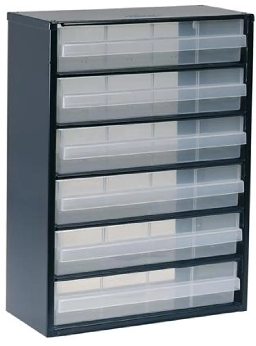 Raaco Metalen Ladekast 6 Lades