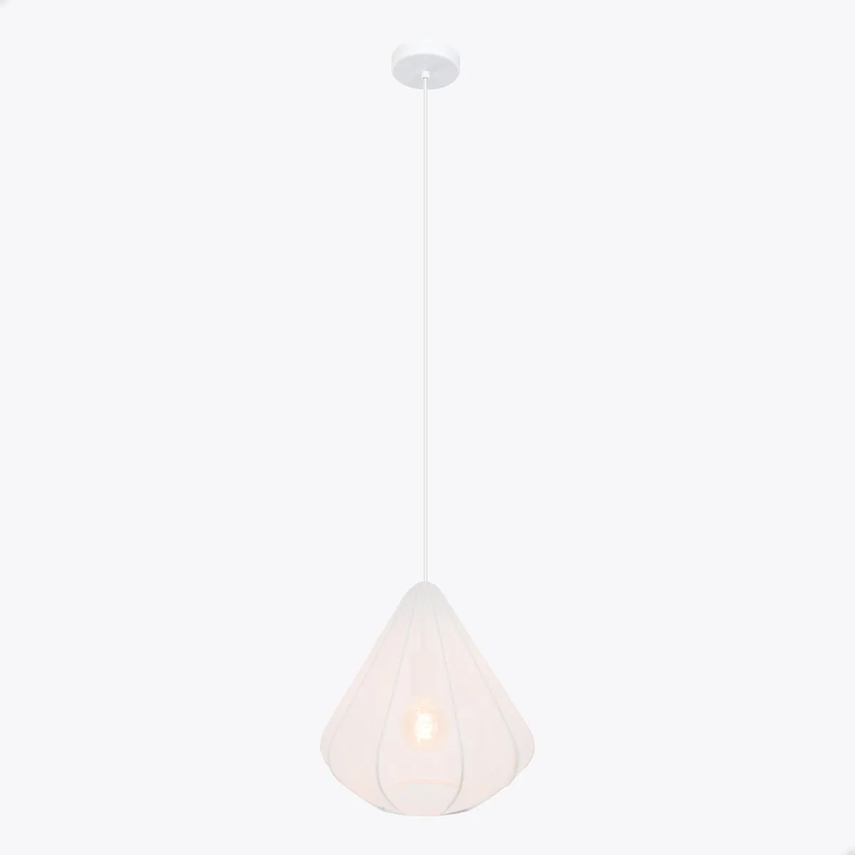 Eglo Dolwen Hanglamp E27 - Ø33,5cm - Wit