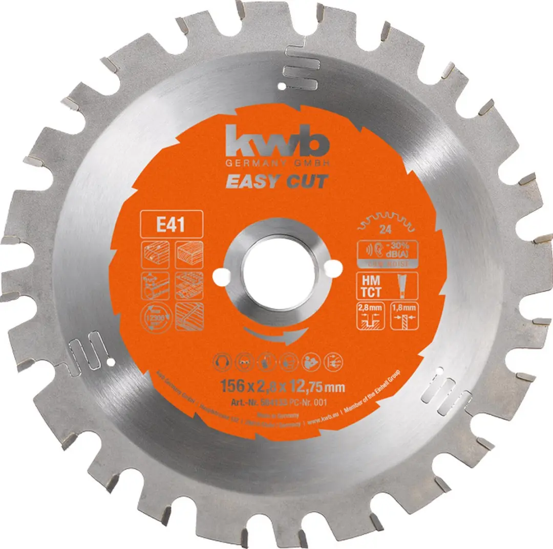 KWB Cirkelzaagblad HM Easy Cut 160x20mm
