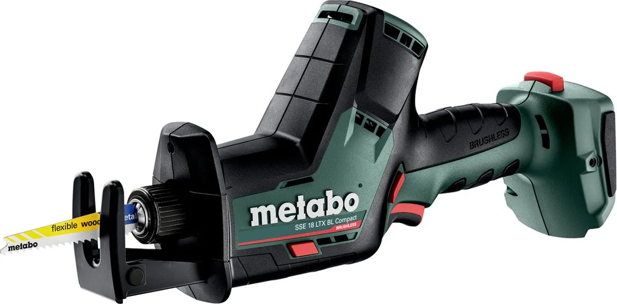 Metabo SSE 18 LTX BL COMPACT Reciprozaag 18V - MetaBOX 145