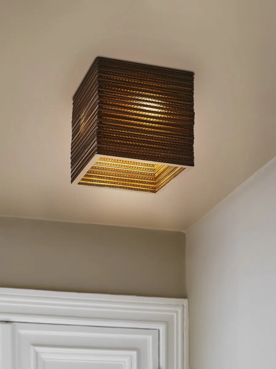 LEDVANCE Decor Karton Plafondlamp E27 - Bruin - afbeelding 6 van 6