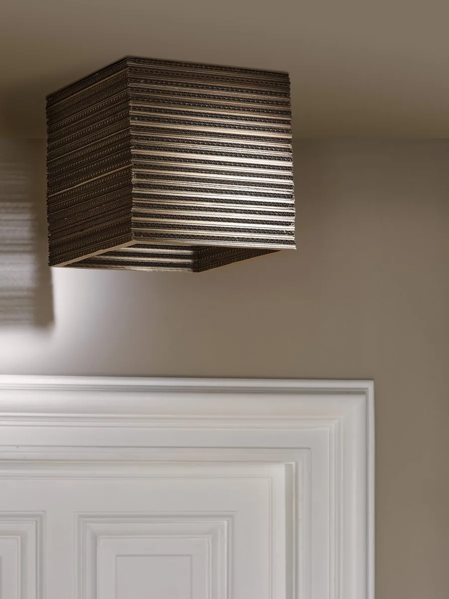 LEDVANCE Decor Karton Plafondlamp E27 - Bruin - afbeelding 3 van 6