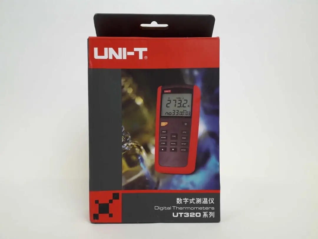 UNI-T UT325 Digitale Temperatuurmeter - 2 Kanalen - Wit