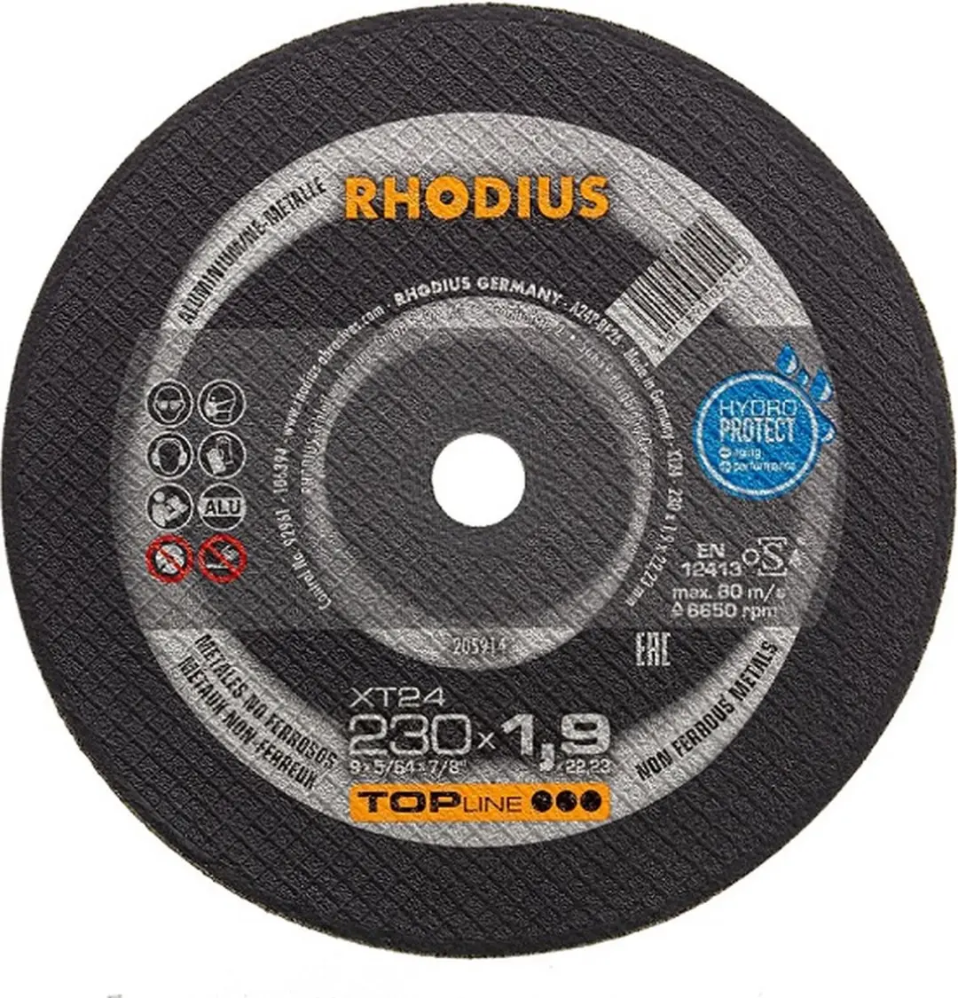 Rhodius Alu XT24 Doorslijpschijf 230mm