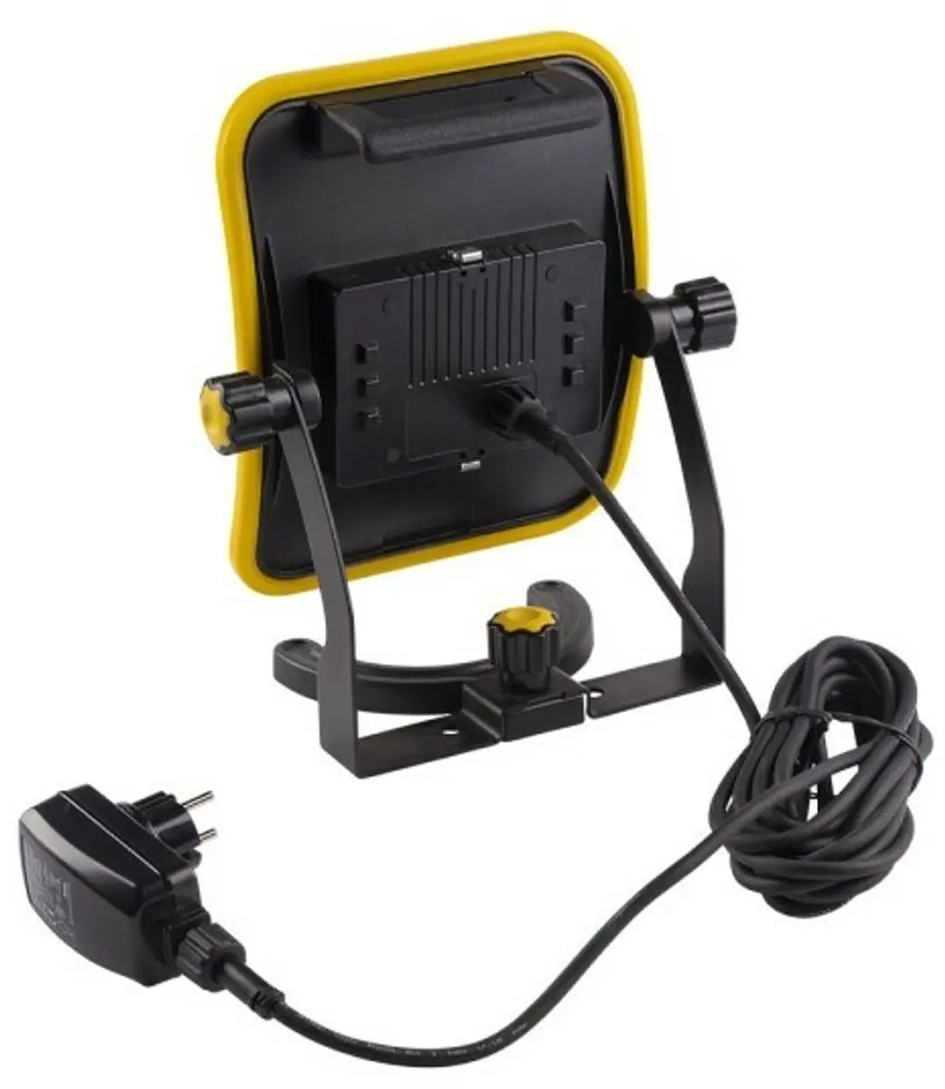 Vetec LED DUAL Bouwlamp 45W - Geel/Zwart