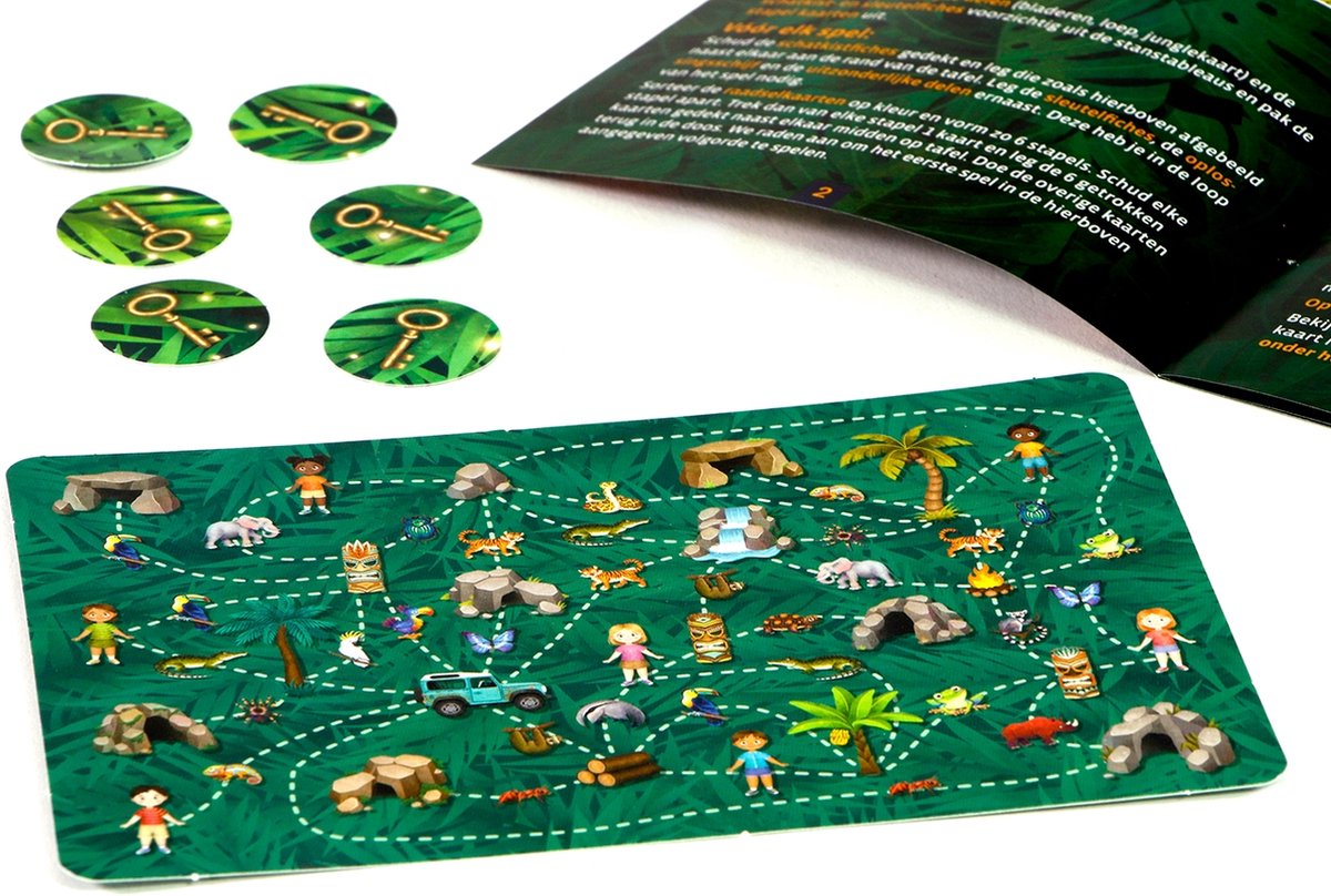 999 Games - EXIT - Kids Raadselplezier in de Jungle - Breinbreker - Escape Room Spel