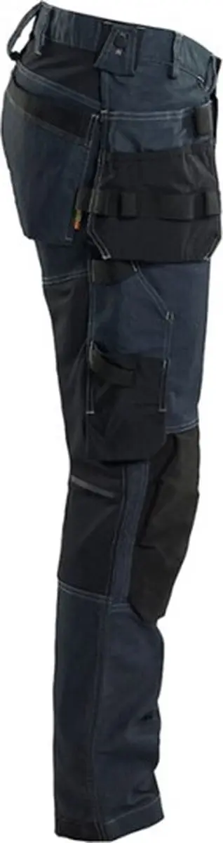 Blåkläder 1750 Werkbroek - Stretch - Maat 48 - Marineblauw/Zwart