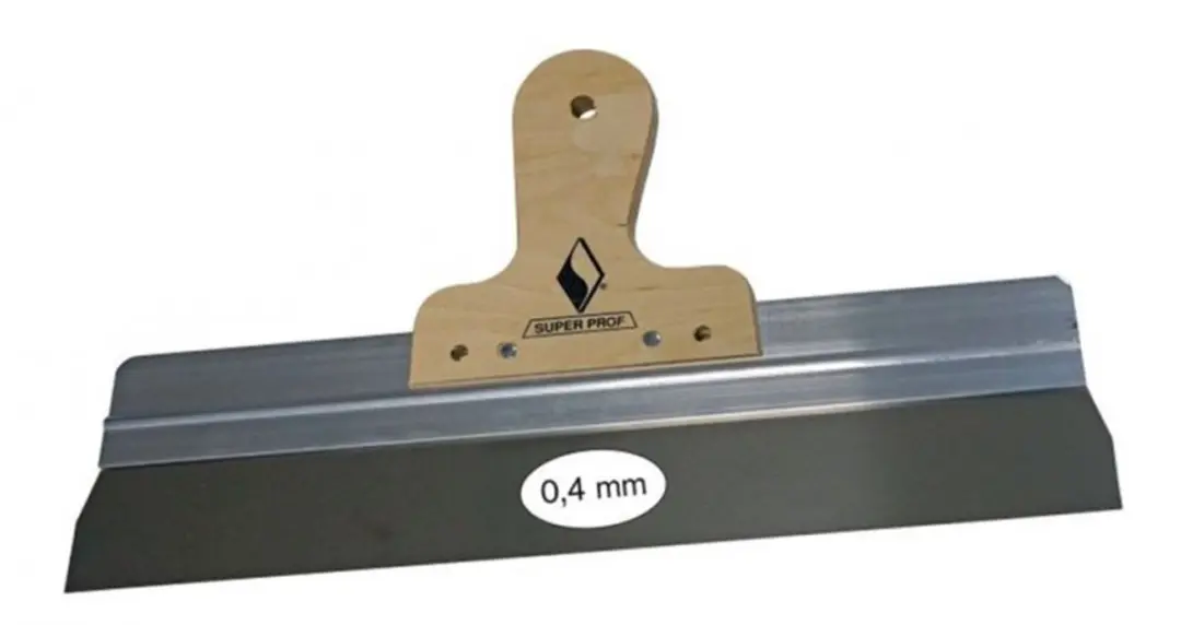Super Prof Spackmes 480mm RVS - Houten Greep
