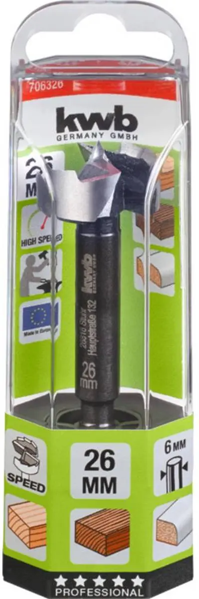KWB Forstnerboor 26mm - 1 Stuk