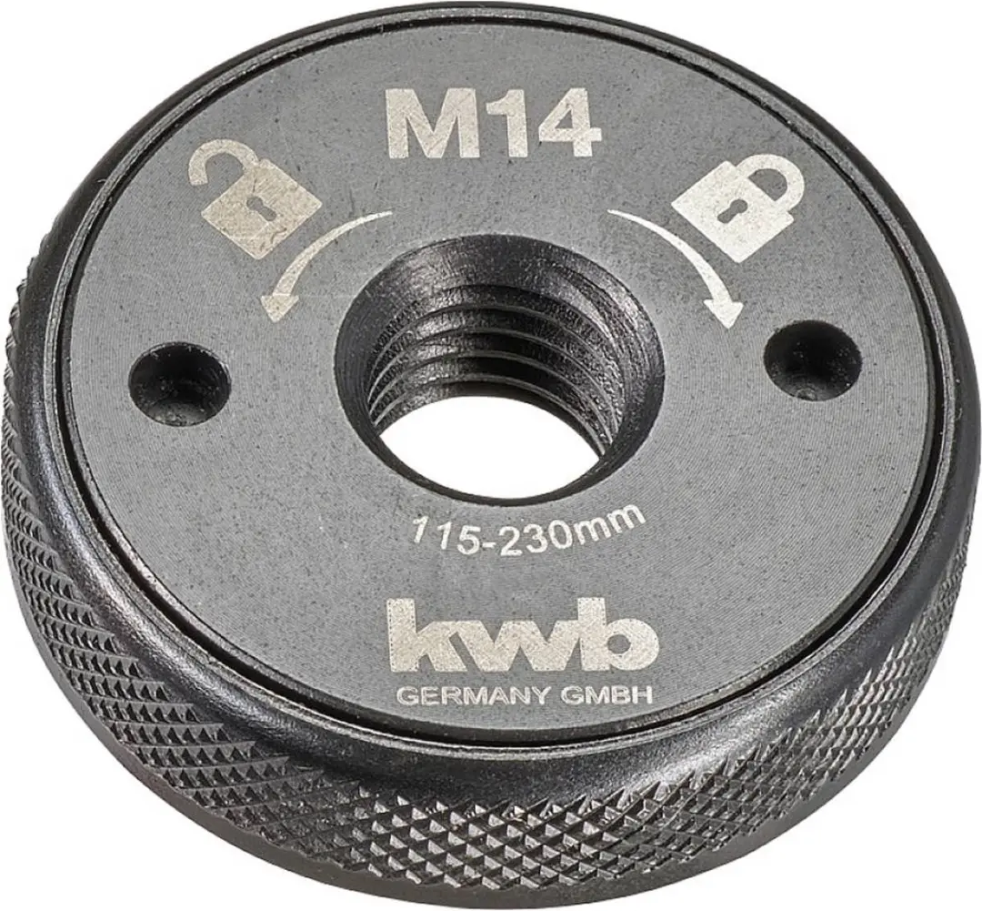 KWB Snelspanmoer 115-230mm 717700
