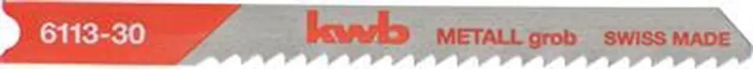 KWB Decoupeerzaagbladen Metaal Grof 6113-30 - 2 Stuks