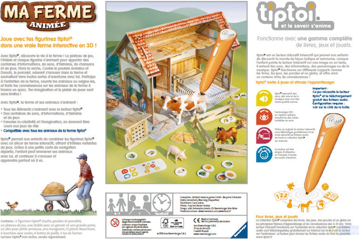 Ravensburger 007141 bordspel Board game Leren