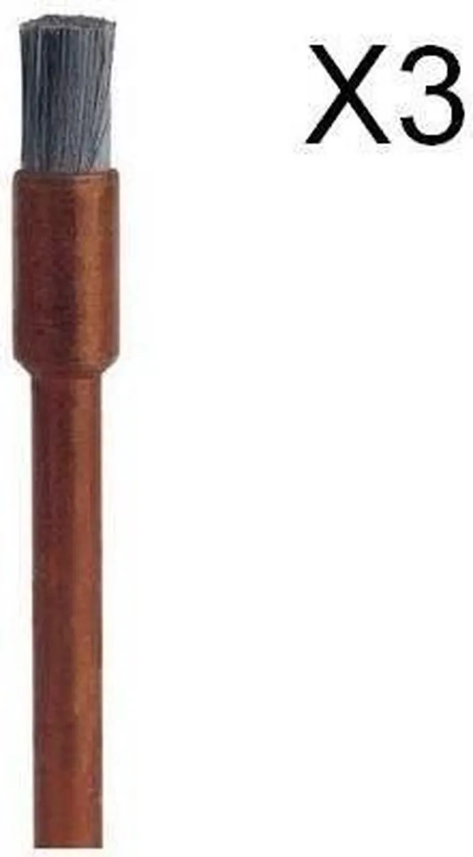Dremel 532 RVS-borstel - 3x