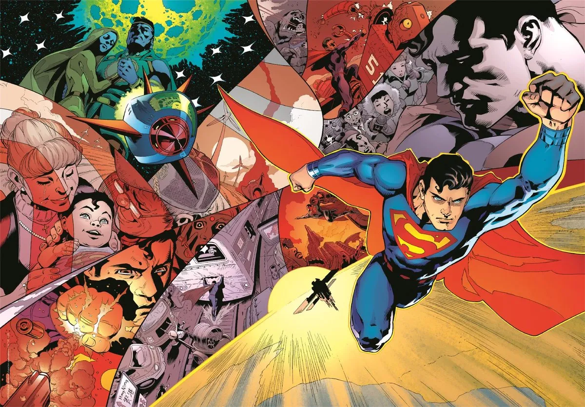 Clementoni Superman Puzzel 104 Stuks - Multikleur