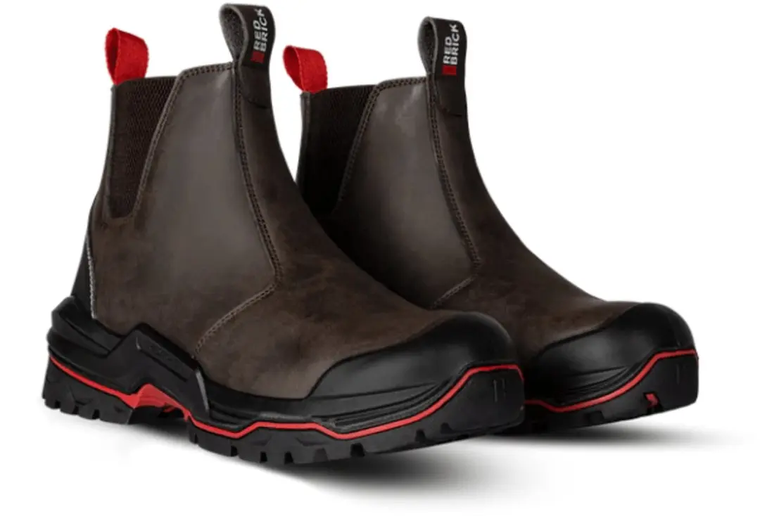 Redbrick Pulse Ankle Boot S3S - Bruin - Maat 47