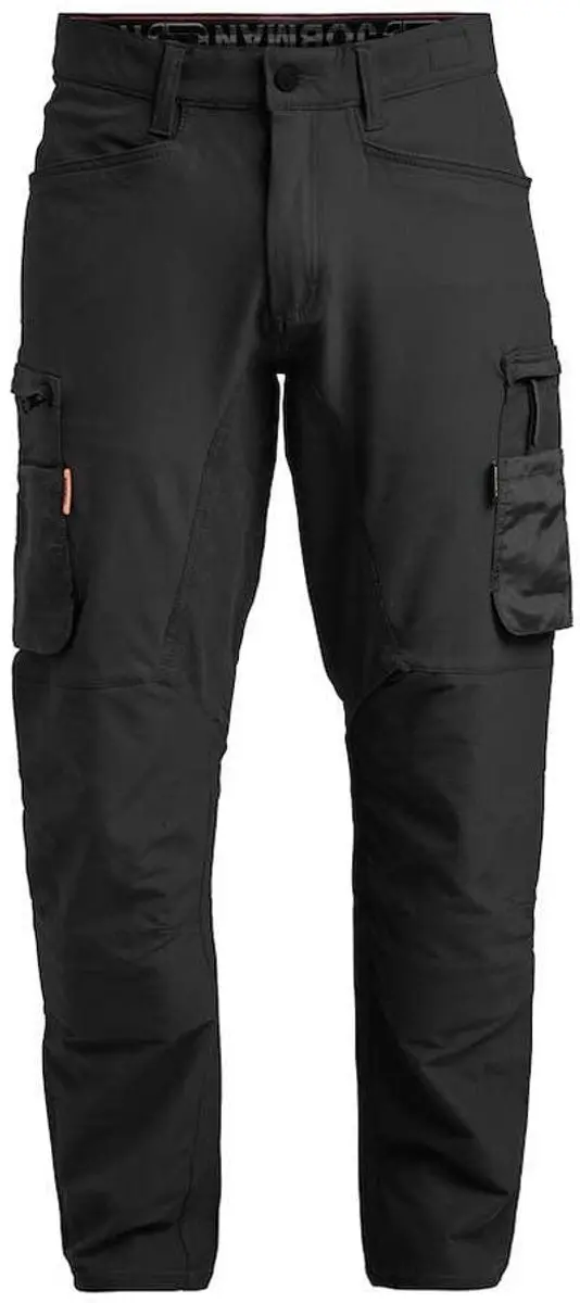 Jobman 2194 Service Stretch Werkbroek 52 - Donkergrijs/Zwart