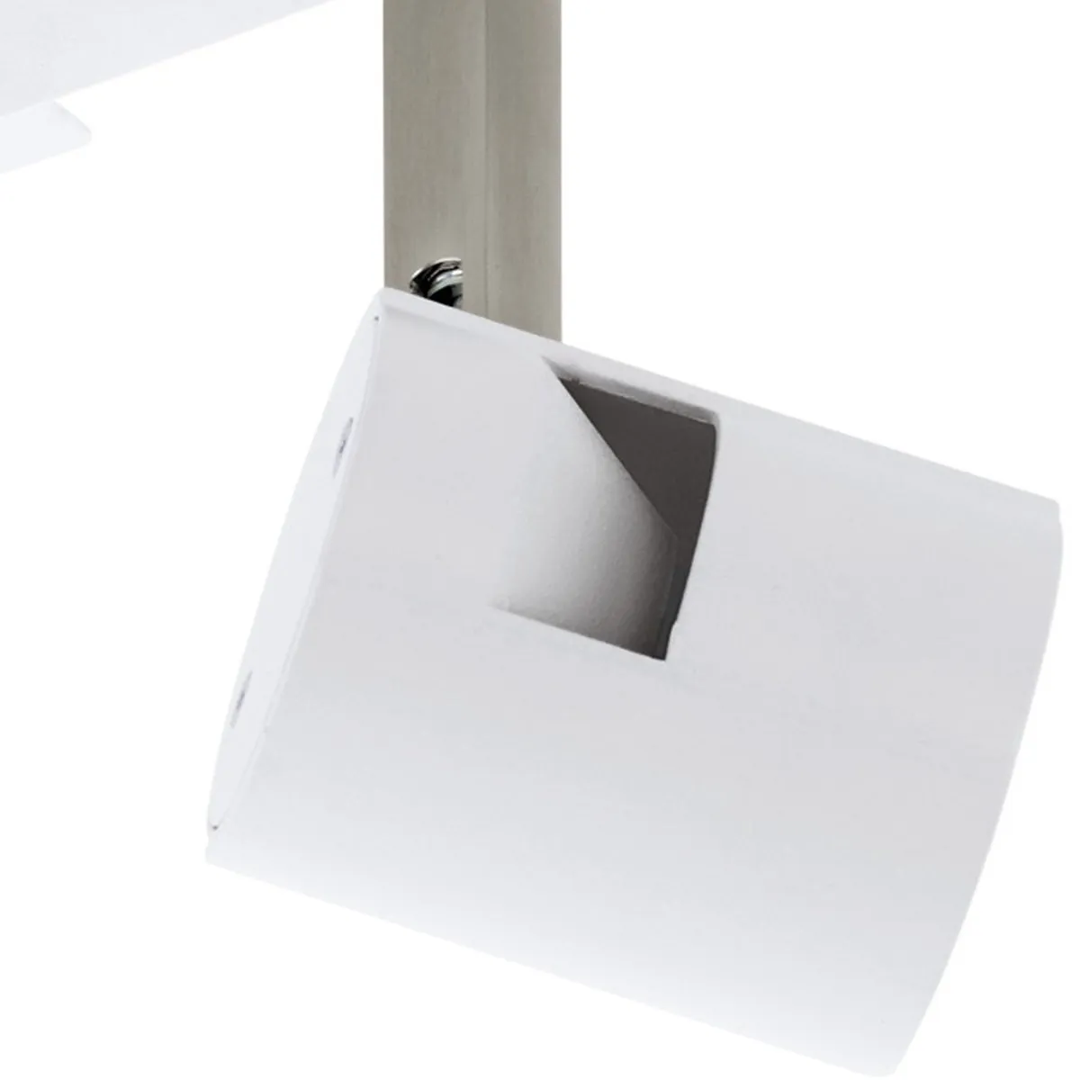 Eglo Vergiano Spot 2-Lichts - Wit/Nikkel-Mat