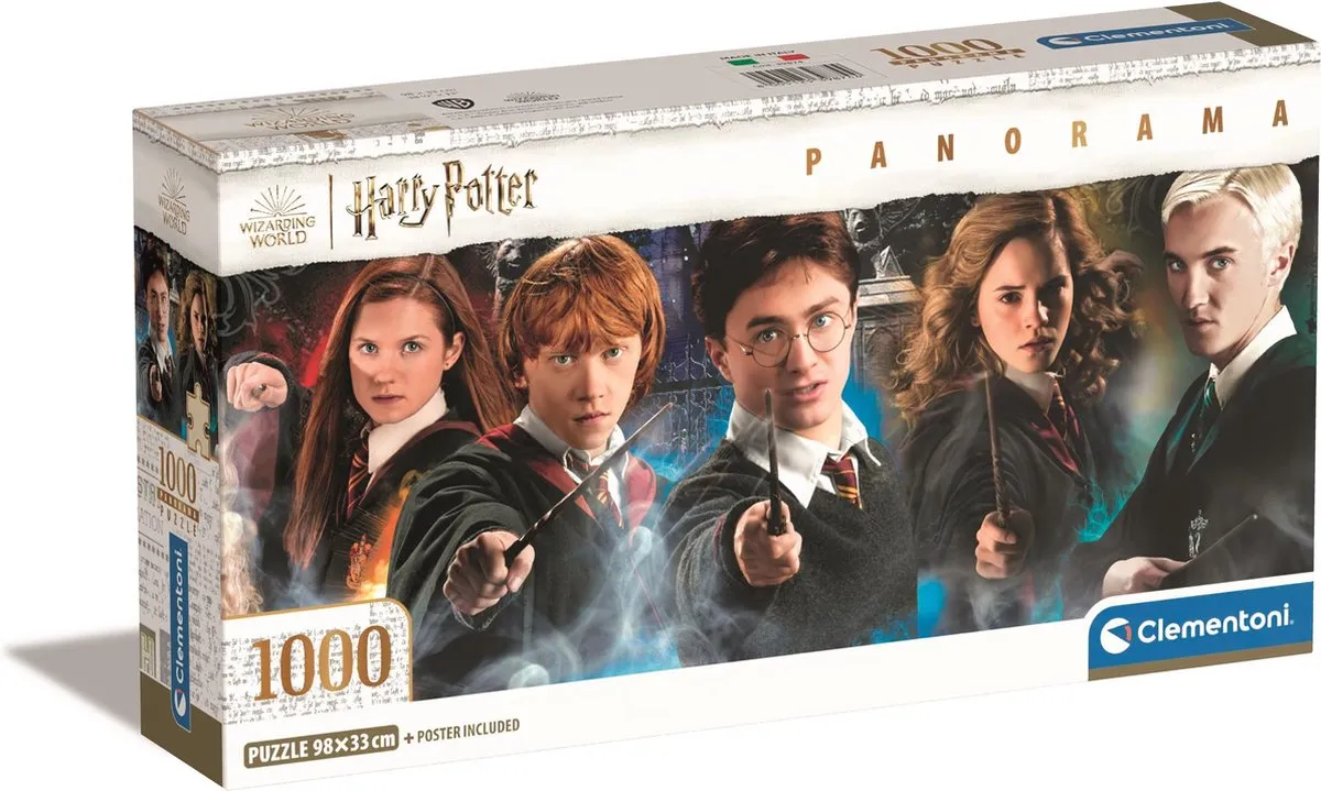 Clementoni Harry Potter Panorama Puzzel 1000 Stukjes