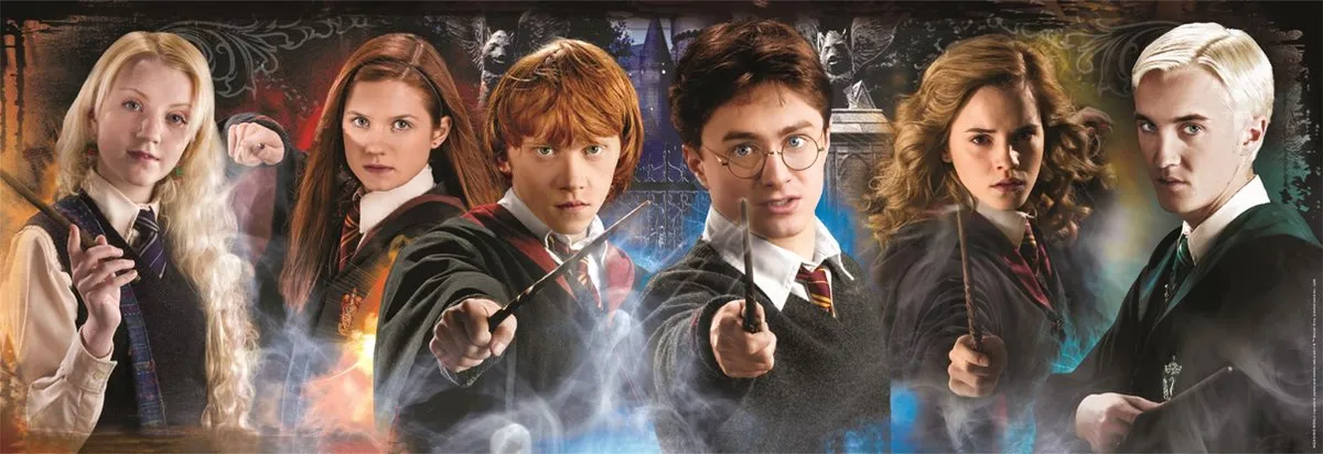 Clementoni Harry Potter Panorama Puzzel 1000 Stukjes - Multicolor