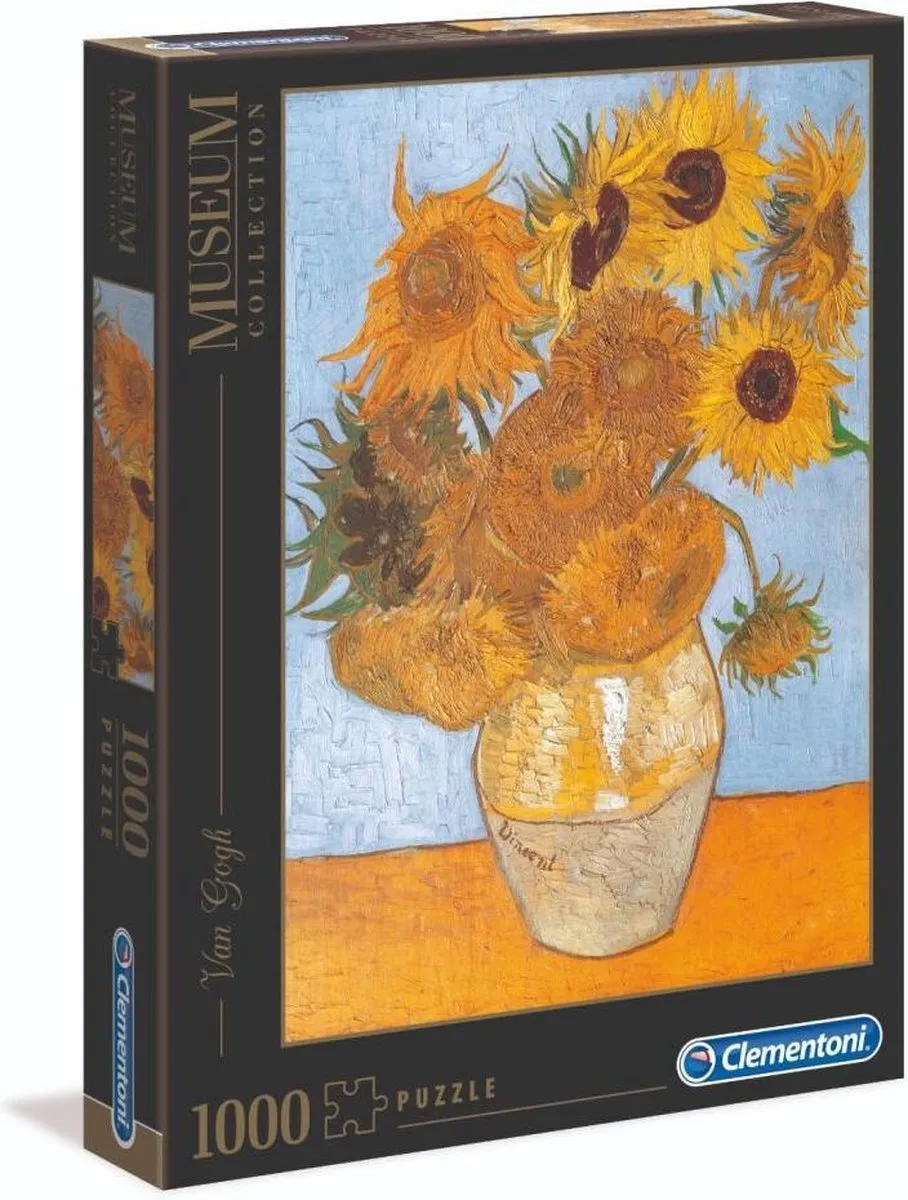 Clementoni Girasoli Puzzel 1000 Stuks - Museum - afbeelding 6 van 6