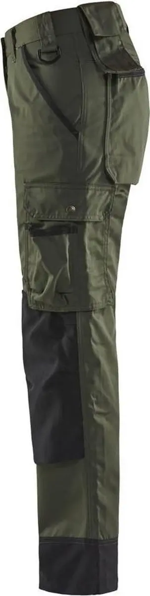 Blåkläder Dames Garden Werkbroek 7154-1835 - C42 - Army Groen/Zwart
