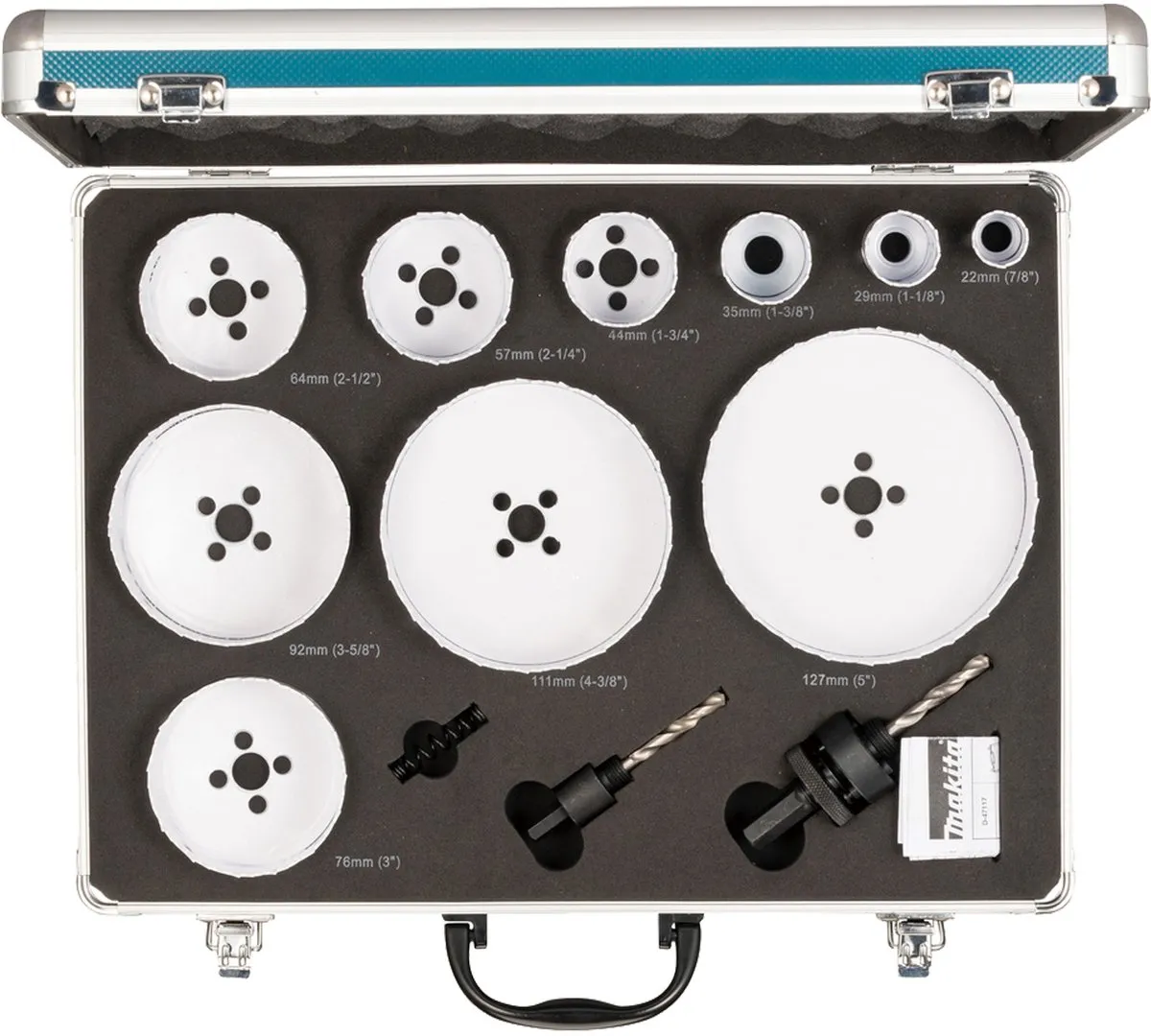 Makita BIM D-75764 Gatenzaagset 13-delig - Metaal