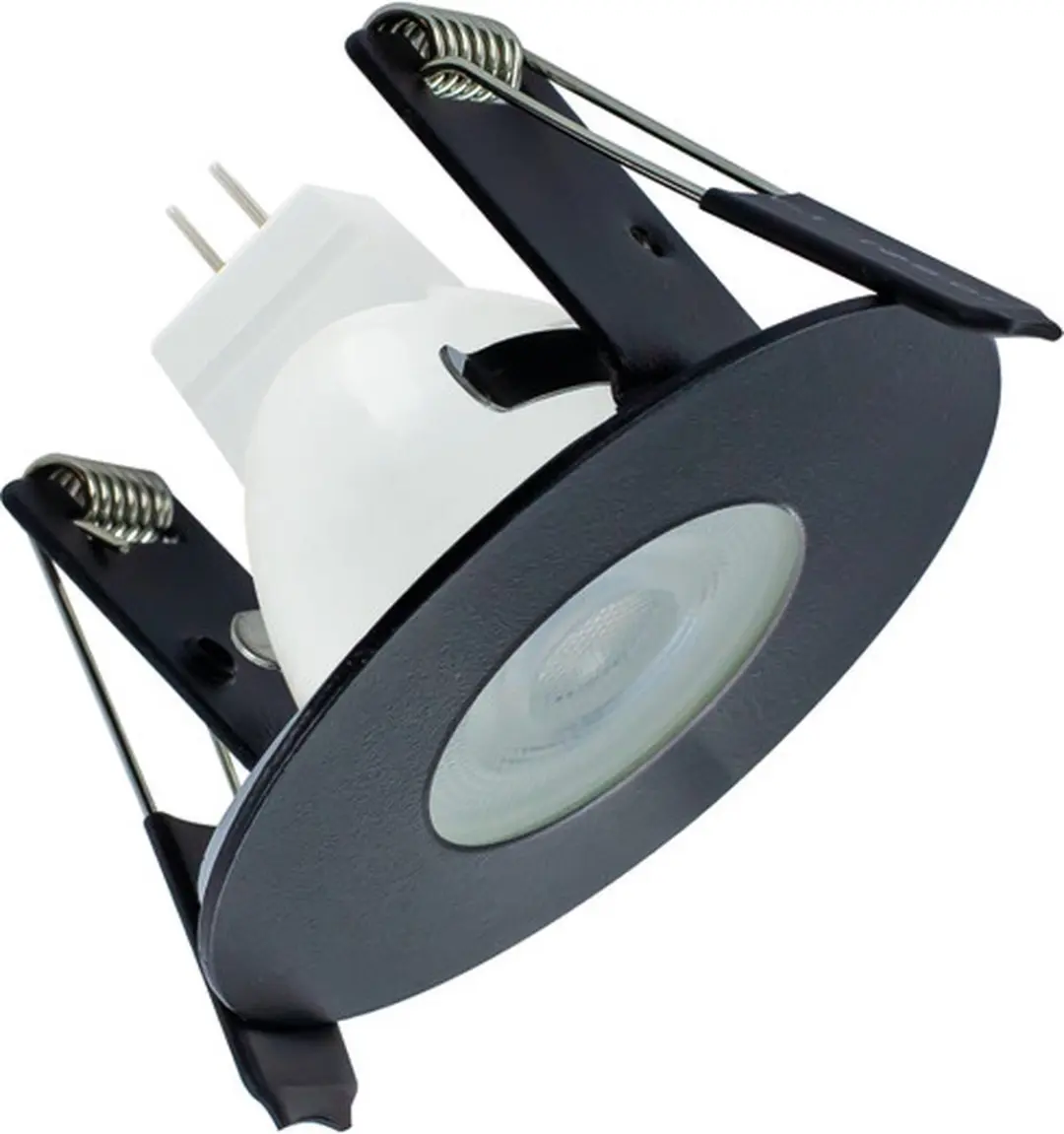 Integral Mini Inbouwspot IP65 - 1 Lichtpunt - Ø6.4cm - Zwart