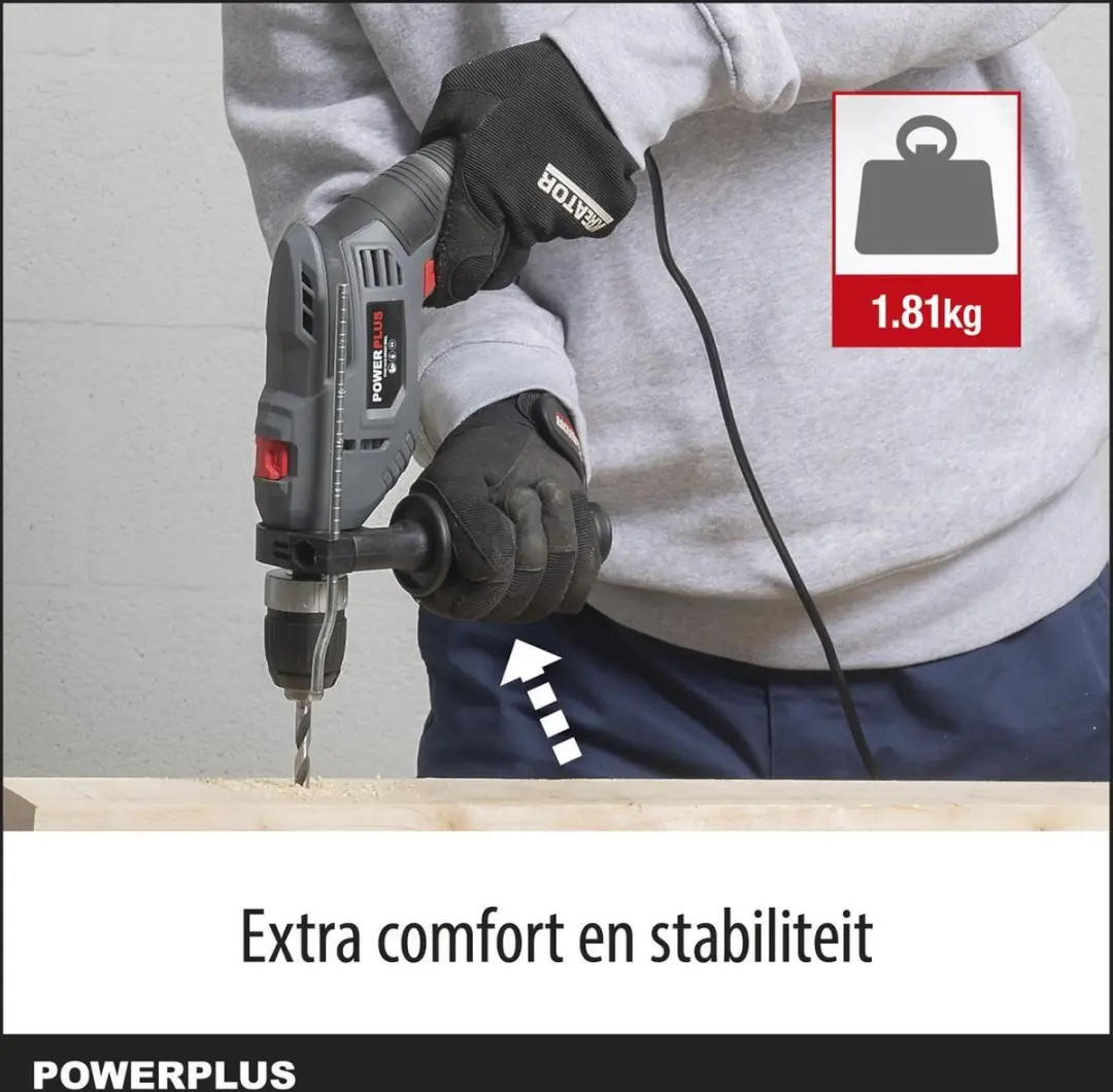 Powerplus POWE10030 Klopboormachine 720W - 2-in-1 Boren/Hamerboren