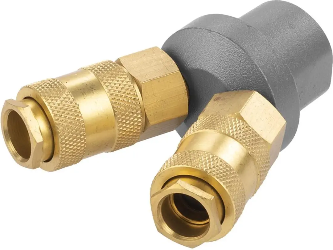 Powerplus POWAIR0257 Y-Koppeling 1/4" Koper