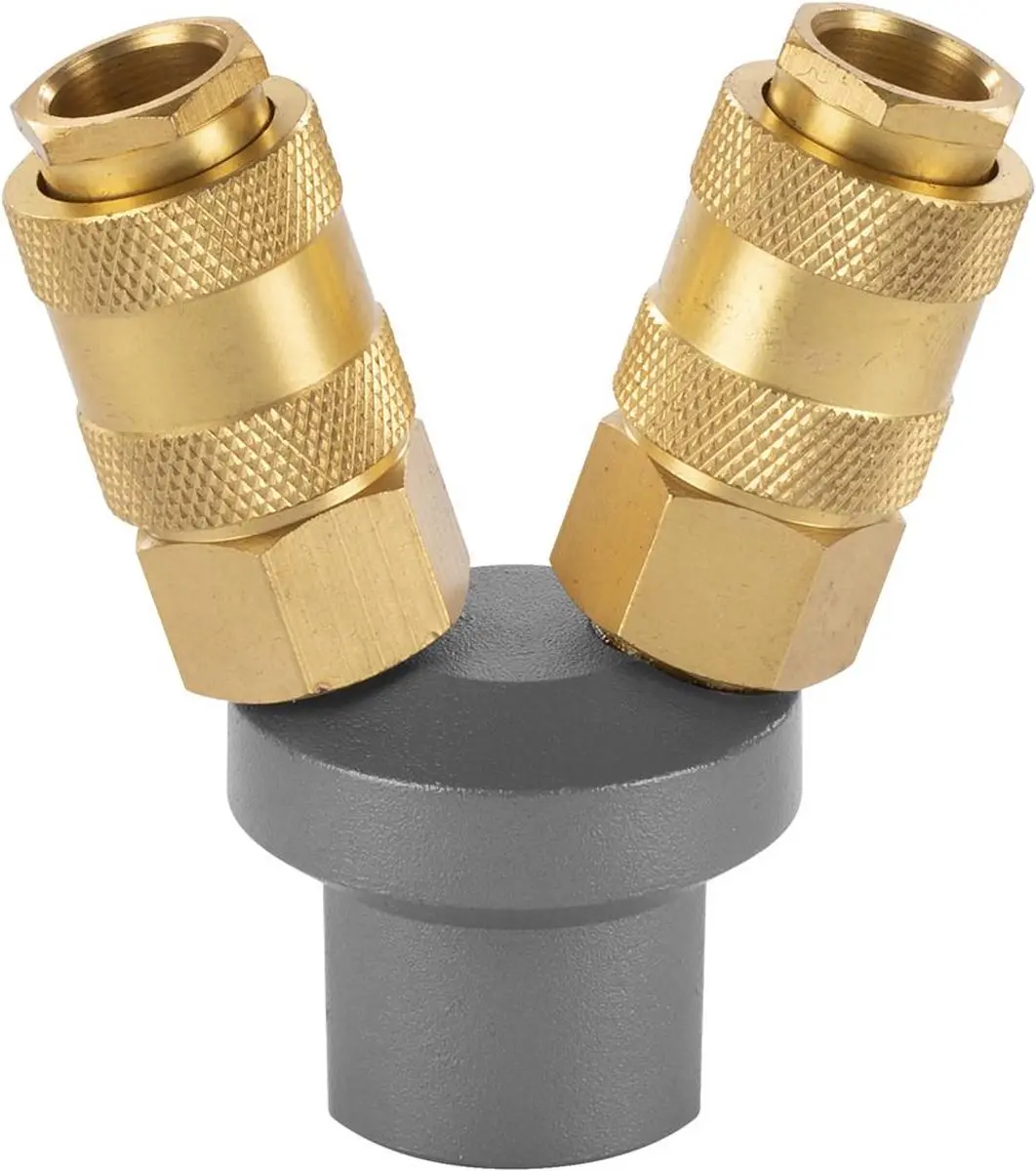 Powerplus POWAIR0257 Y-Koppeling 1/4" Koper